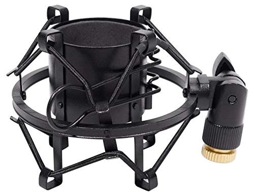 C01U Pro - USB+XLR Microphone Large Diaphragm + RockPop Curve - Wired Microphone + RockShock - Wired Microphone