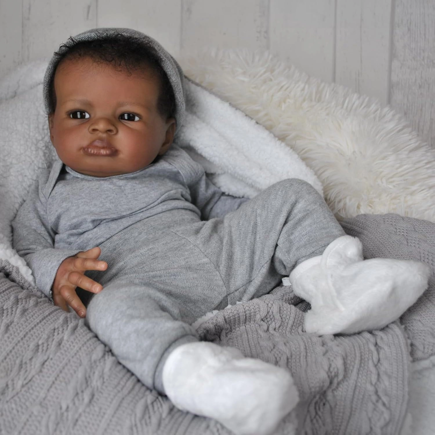 Nanjing Tianzeng Gifts Co.,Ltd Reborn Baby Doll - 50 cm Silicone Ages 3+