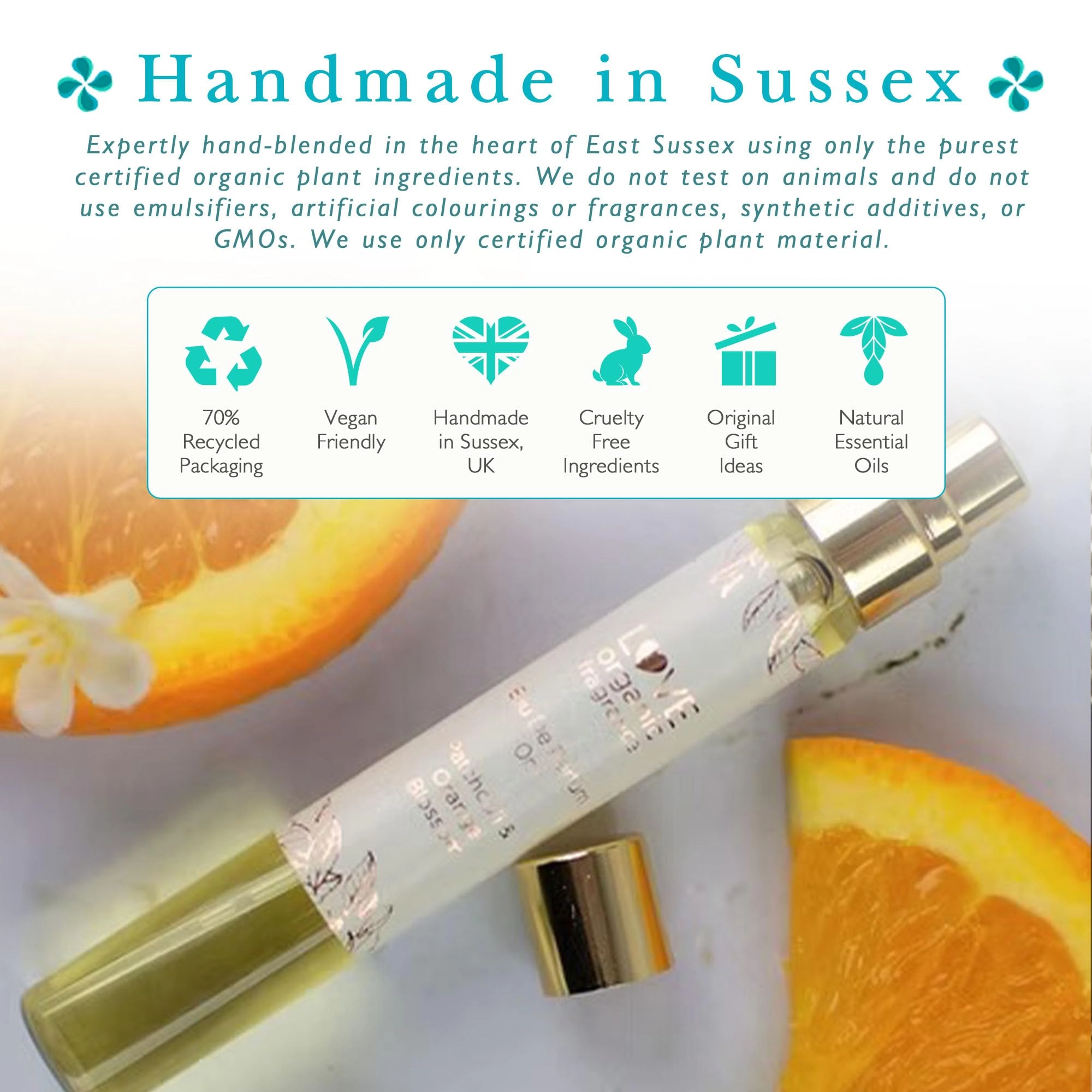 Patchouli & Orange Blossom Eau de Parfum 10ml