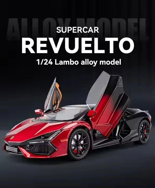 Revuelto 1:24 - Pull-Back Flashing Light