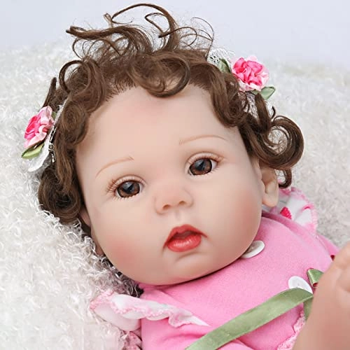 Reborn Baby Doll - 18 Inch 45cm Soft Vinyl Girl