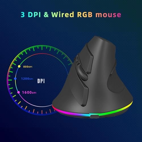 Dual Mode Wireless Mouse - 2.4G/BT5.1
