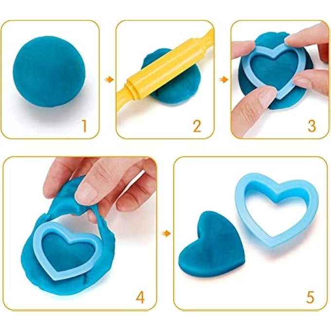 Modeling Clay Tools Set - 36 months - 10 years 20 Pcs