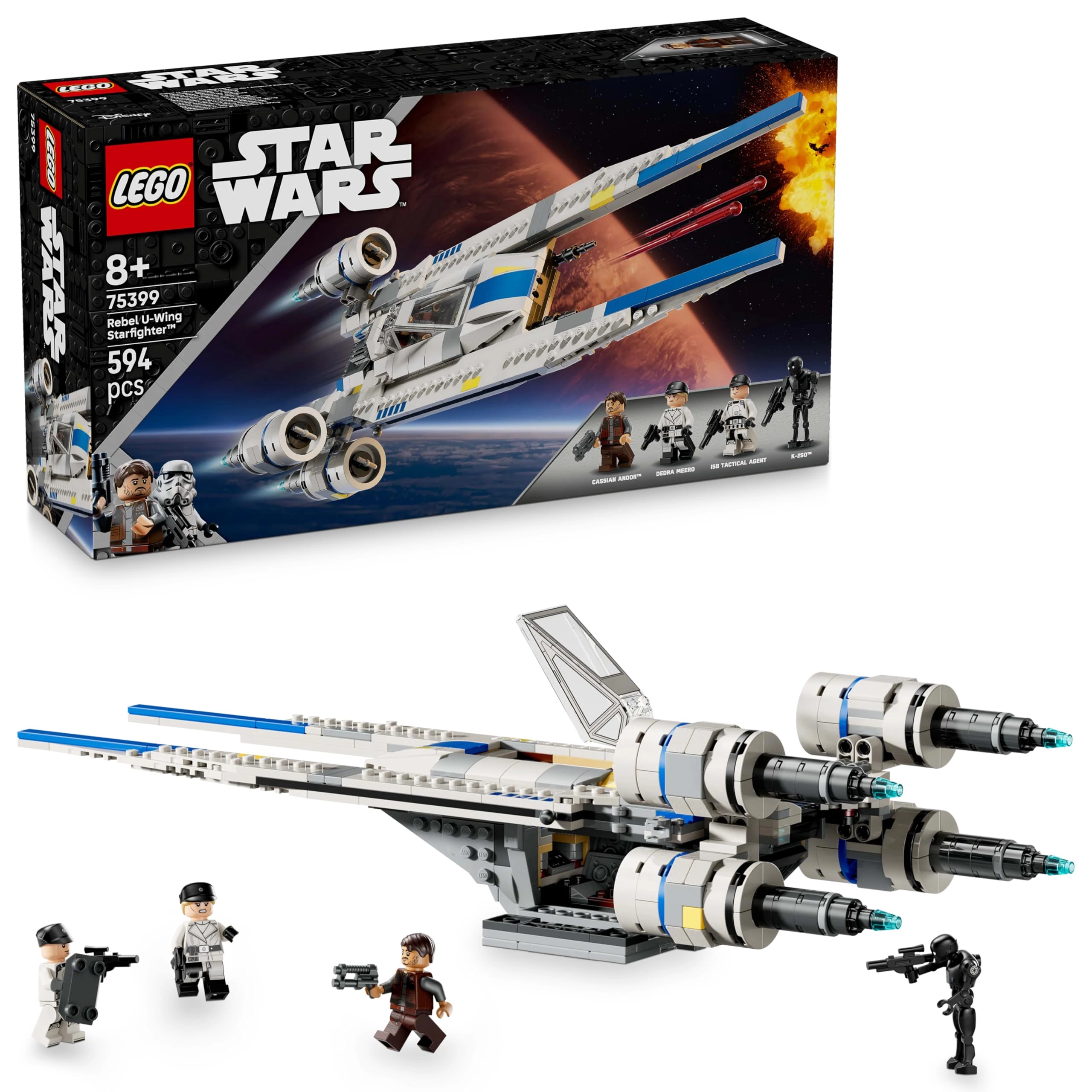 Star Wars Rebel U-Wing Starfighter (75399) - Andor