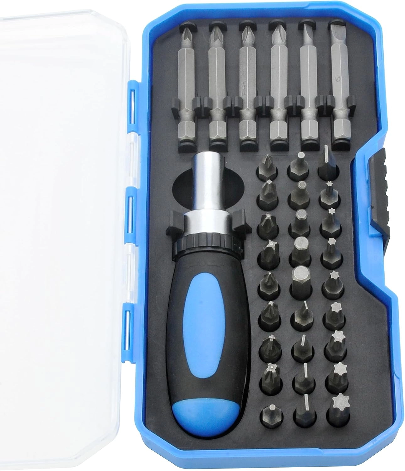 GLEVAR Portable Ratchet Precision Multi-Bit Screwdriver Set