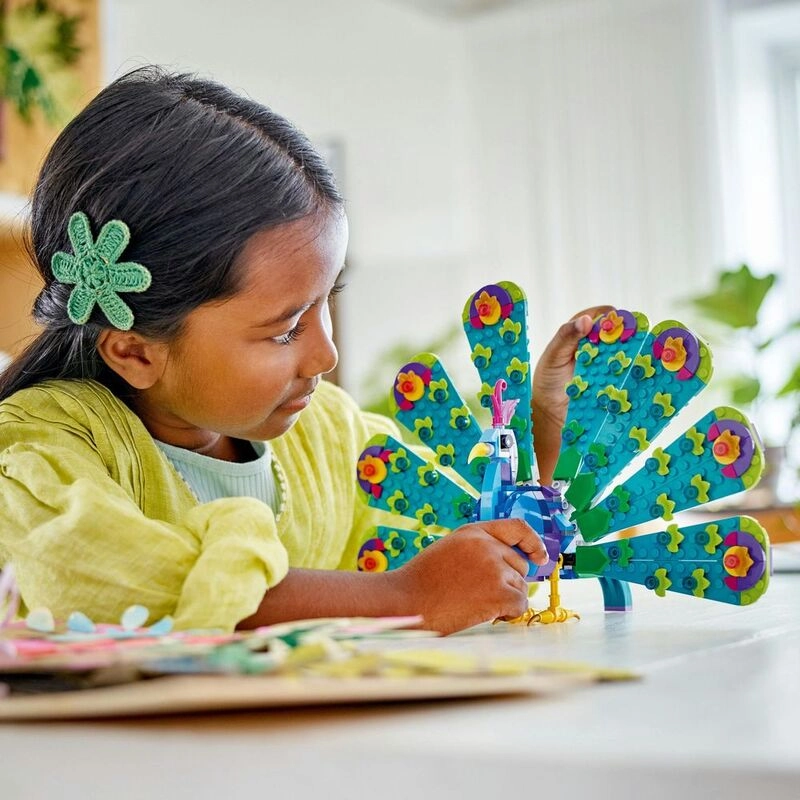 Creator 3in1 Exotic Peacock - Dragonfly Butterfly (31157)