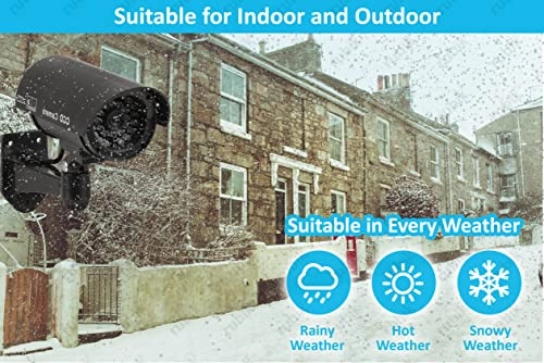 Dummy CCTV Security Camera - Indoor/Outdoor