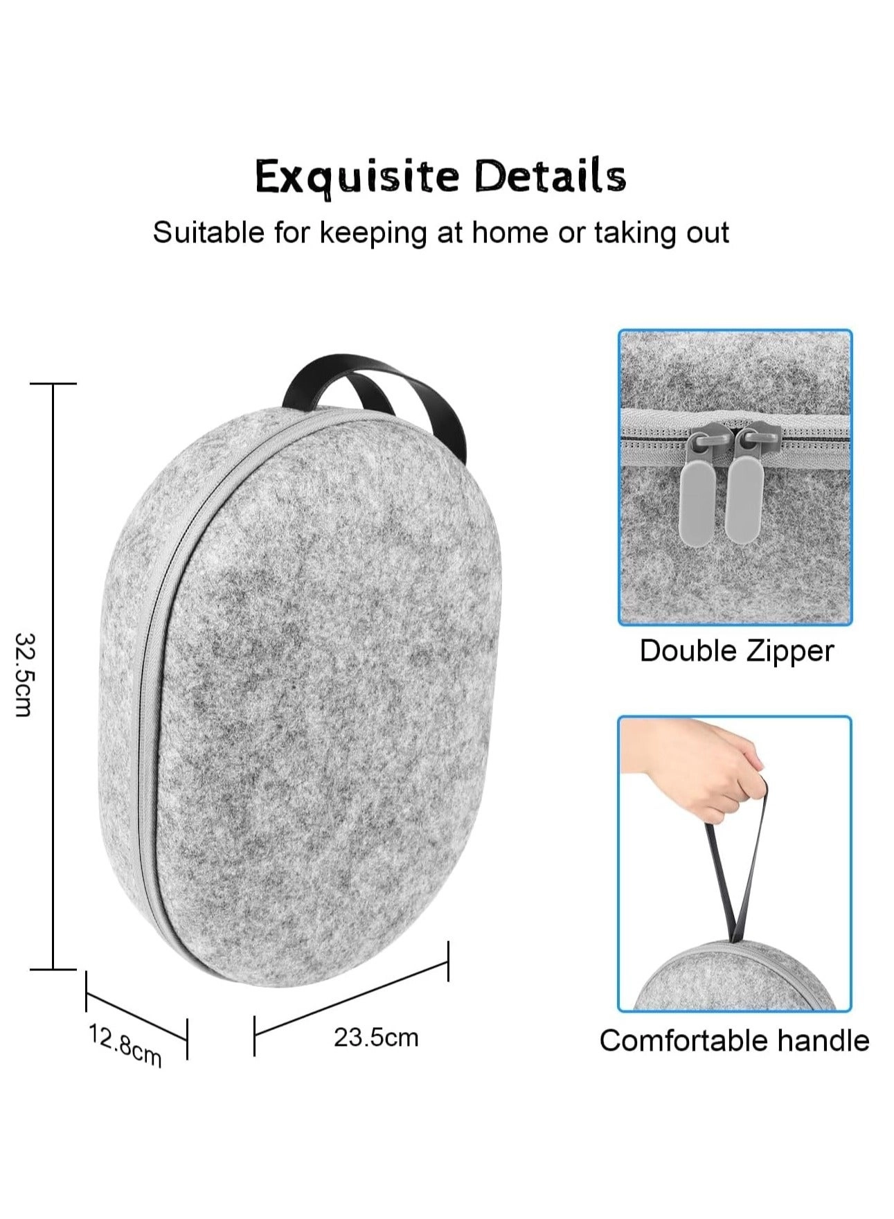 Carrying Case for Meta Quest 3 - Waterproof Large-capacity