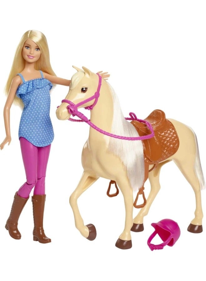 Barbie Pets Doll & Horse