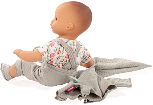 Muffin Lucky Mushroom Doll - 33 cm Vinyl Blue Sleeping Eyes Ages 18 months+