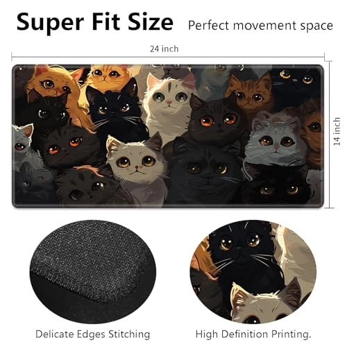 MTG Playmat Rubber Gaming Mouse Pad - 60.96x35.56 cm