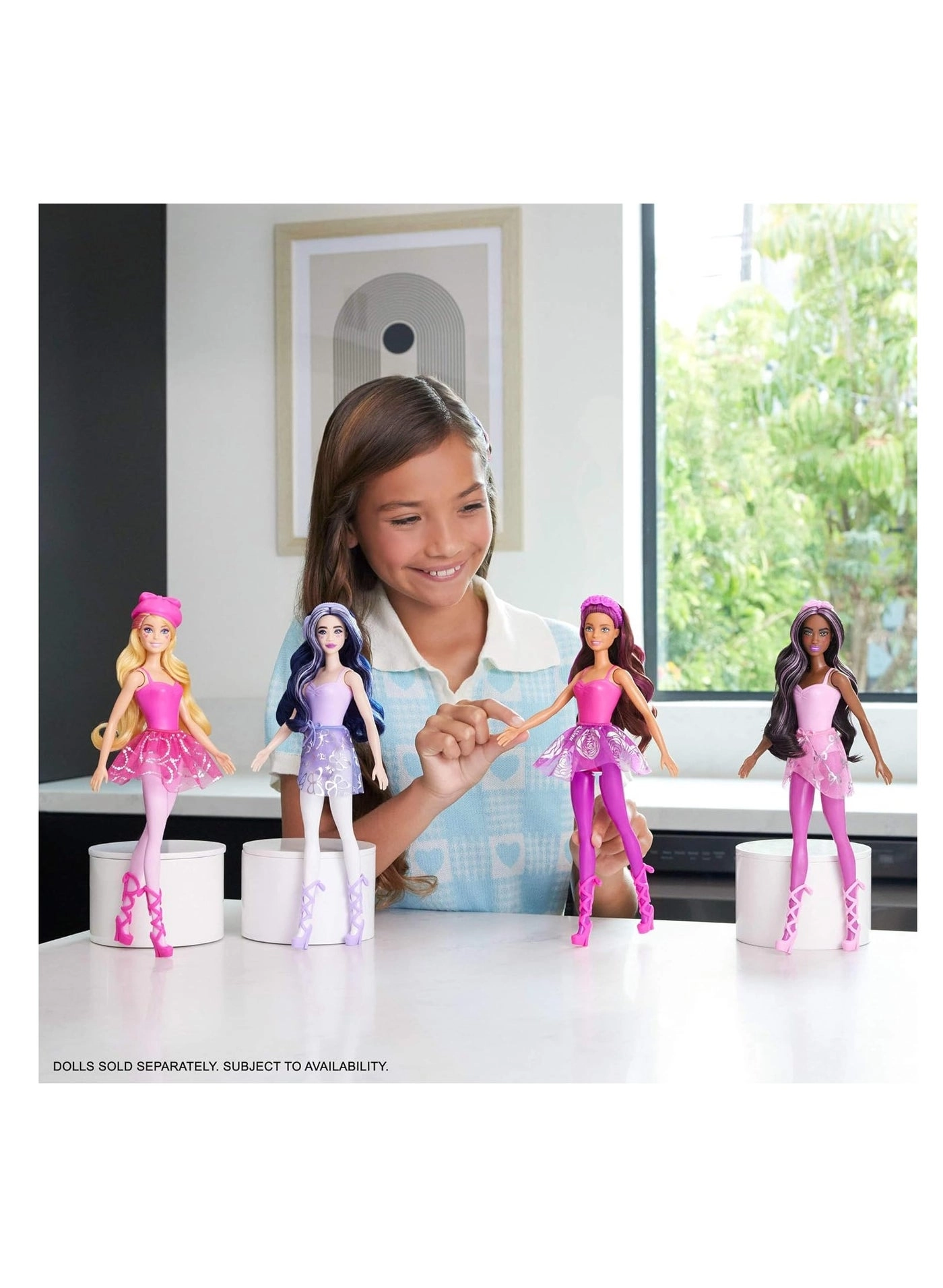 Barbie Color Reveal Ballerina - 6 Surprises Color Change Ages 3+