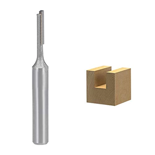 Straight Router Bit - 6.35mm 4pcs 3.18mm