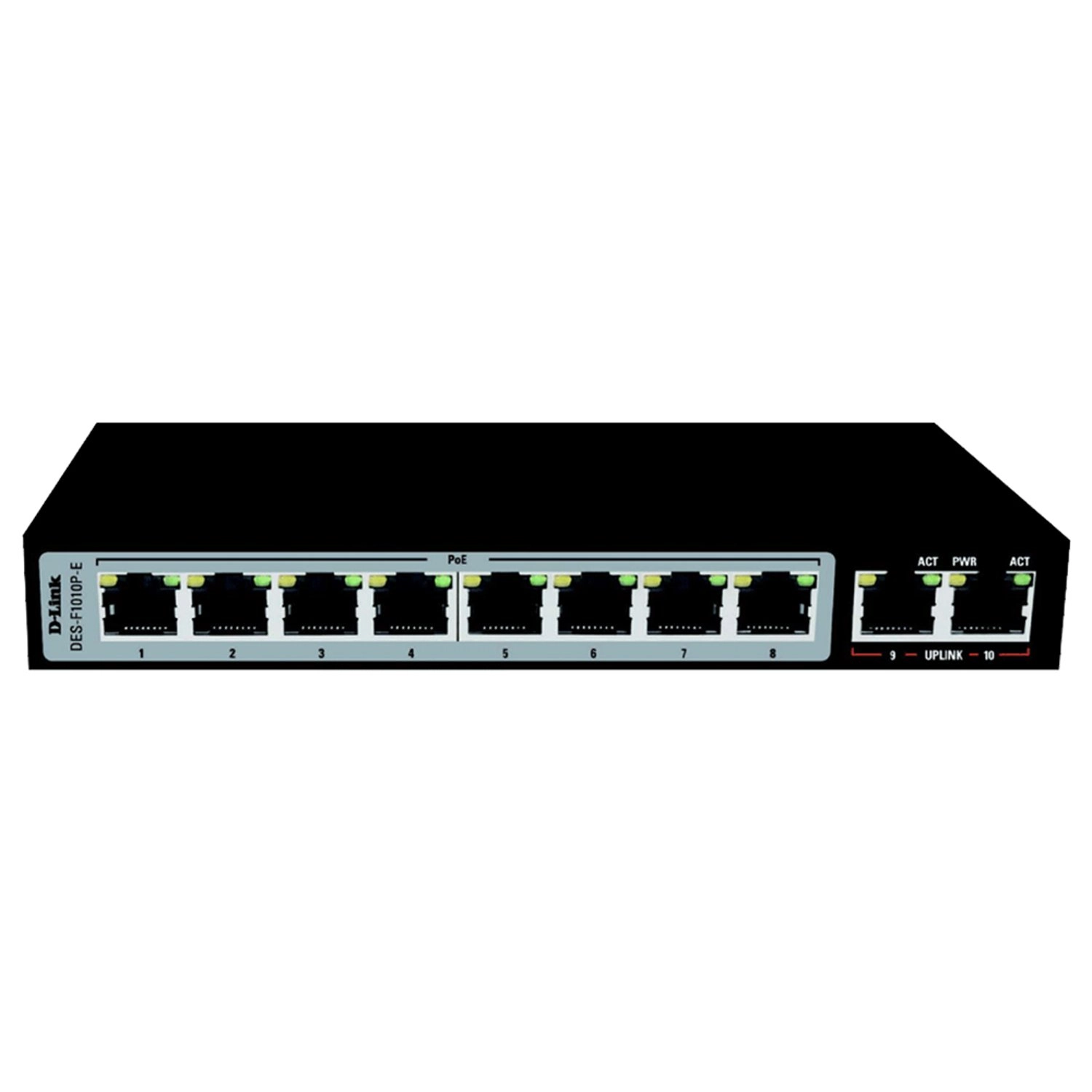 D-Link DES-F1010P-E 10-ports