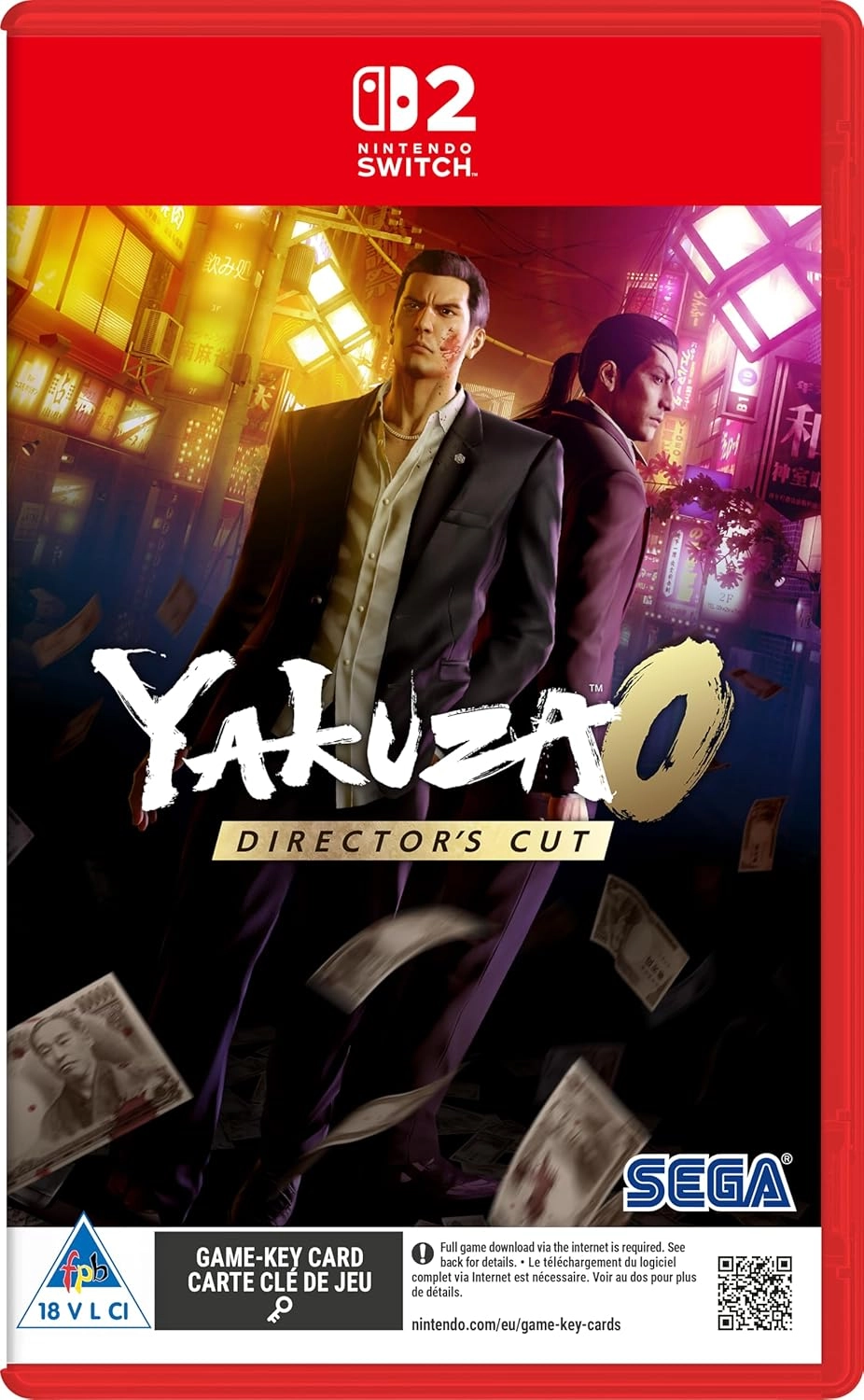 Yakuza 0 Director's Cut - Nintendo Switch