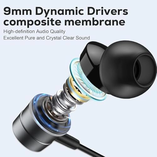 USB C Headphones Wired Earbud