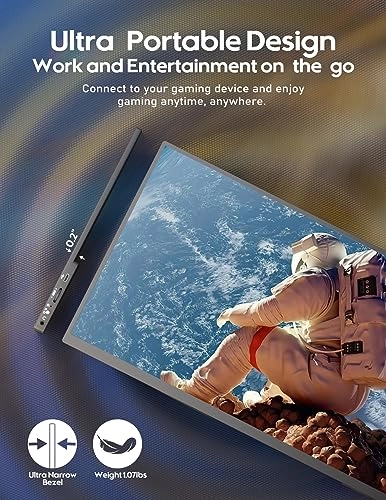 Portable Gaming Monitor - ZSCMALLS [some unique identifier] 14.5 Inches 3840 x 2400 Pixels