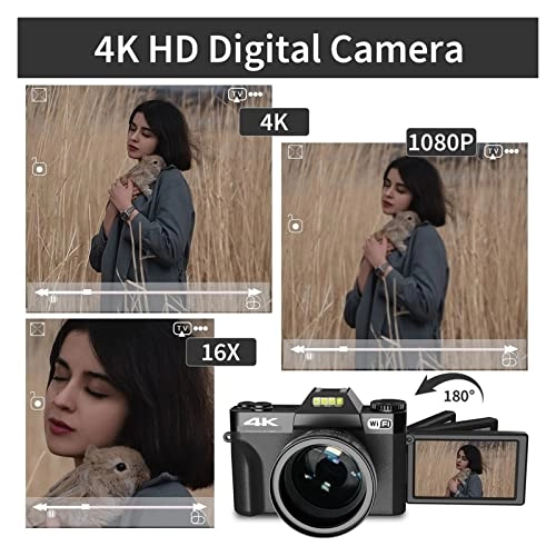 Digital Camera - 4K 30FPS 120FPS