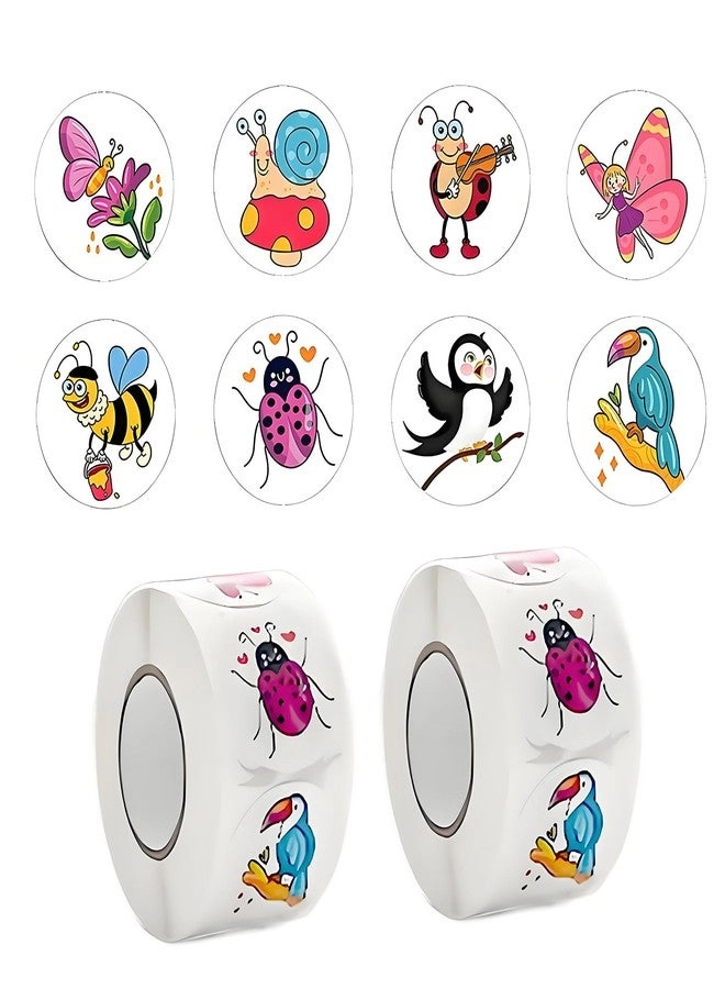 Mantianstar Insect Bug Stickers - 1000 stickers 1.5 inches