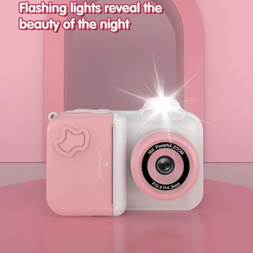 Instant Print Camera - 2.4 Inch Double Lens 32GB