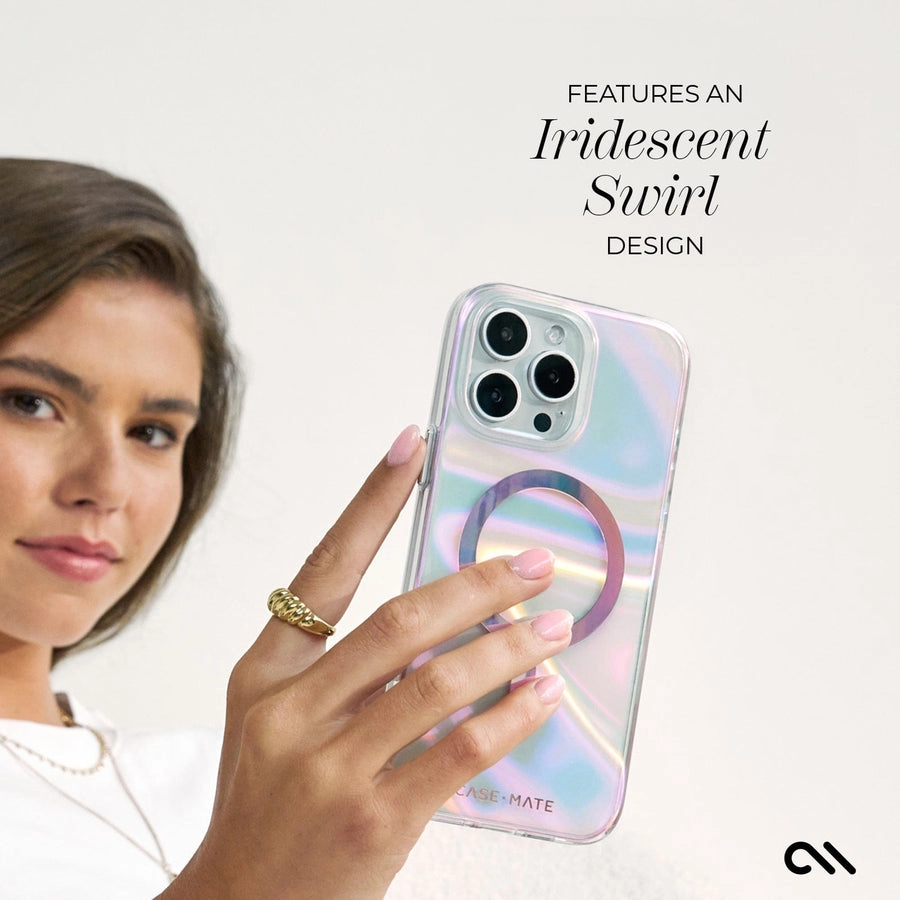 Soap Bubble Fashion MagSafe Case for Apple iPhone 16 Pro Max