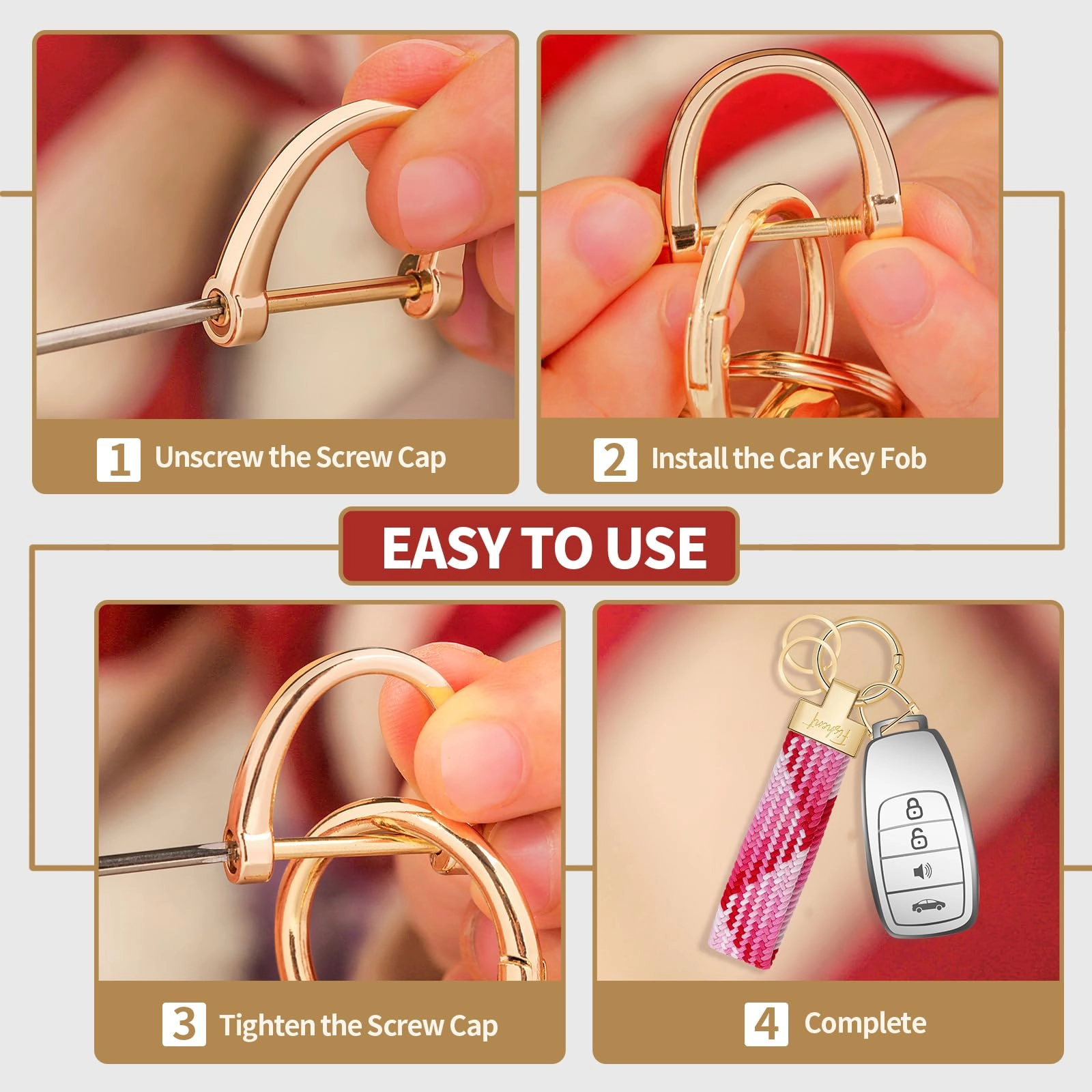 Stretchy Car Keychain - Fun