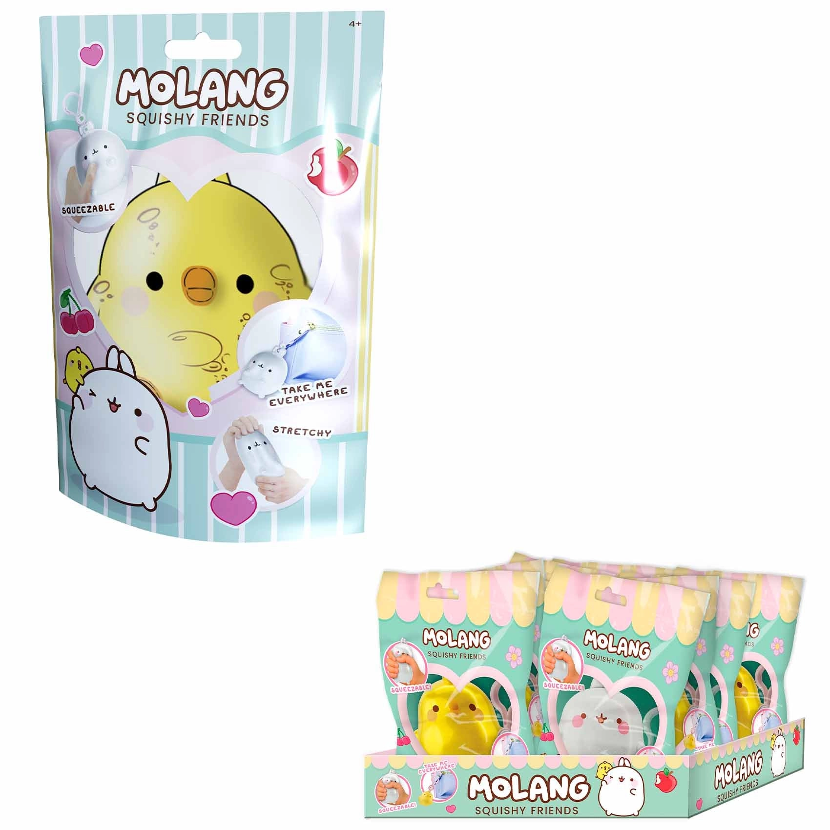 Molang & Piu Piu Squishy Friends - Blind Bag Collectible
