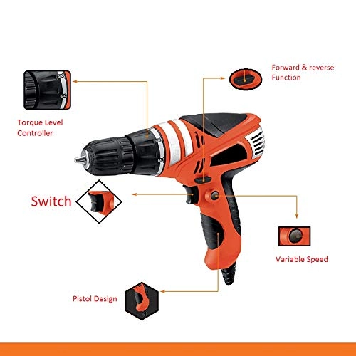 Pistol Grip Electric Screwdriver