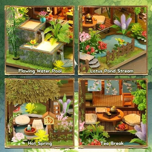 Miniature House Kit - Garden Cottage