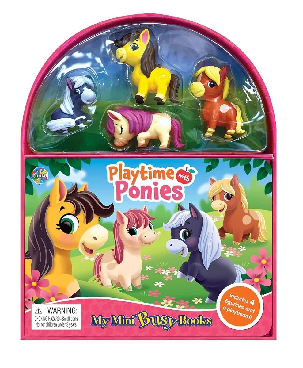 Phidal Playtime Ponies My Mini Busy Books - 3+