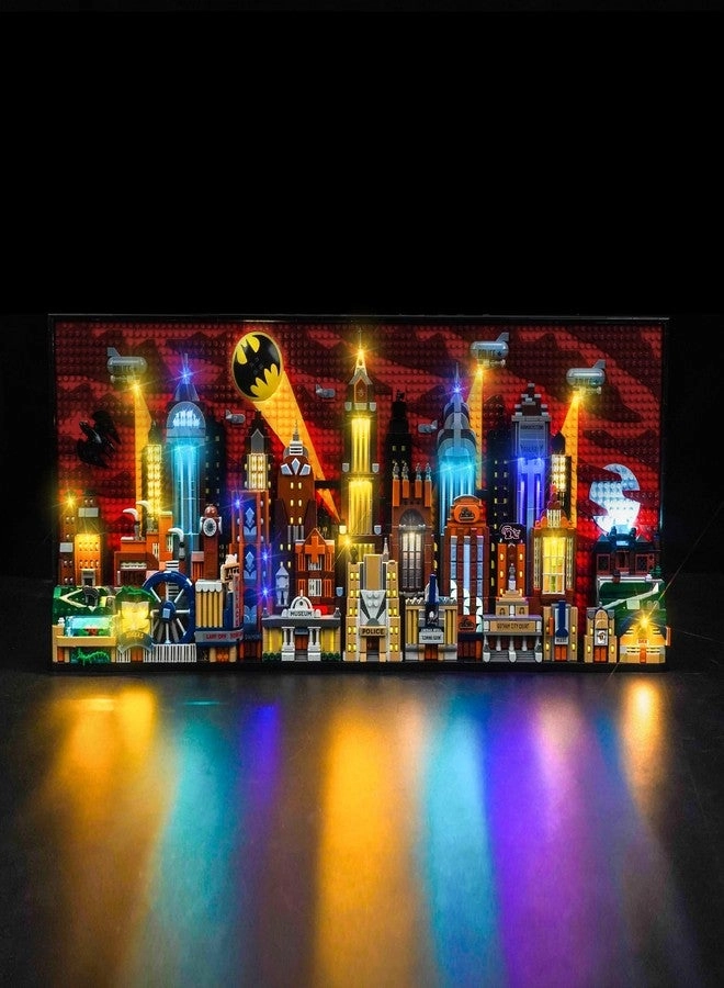 Lighting Kit Compatible with Lego The Animated Series Gotham City 76271 - Bricks Not Included Classic Version Light
