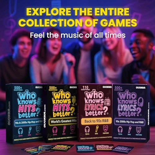 Who Knows Music Better? - 4 Pack 1610 Questions