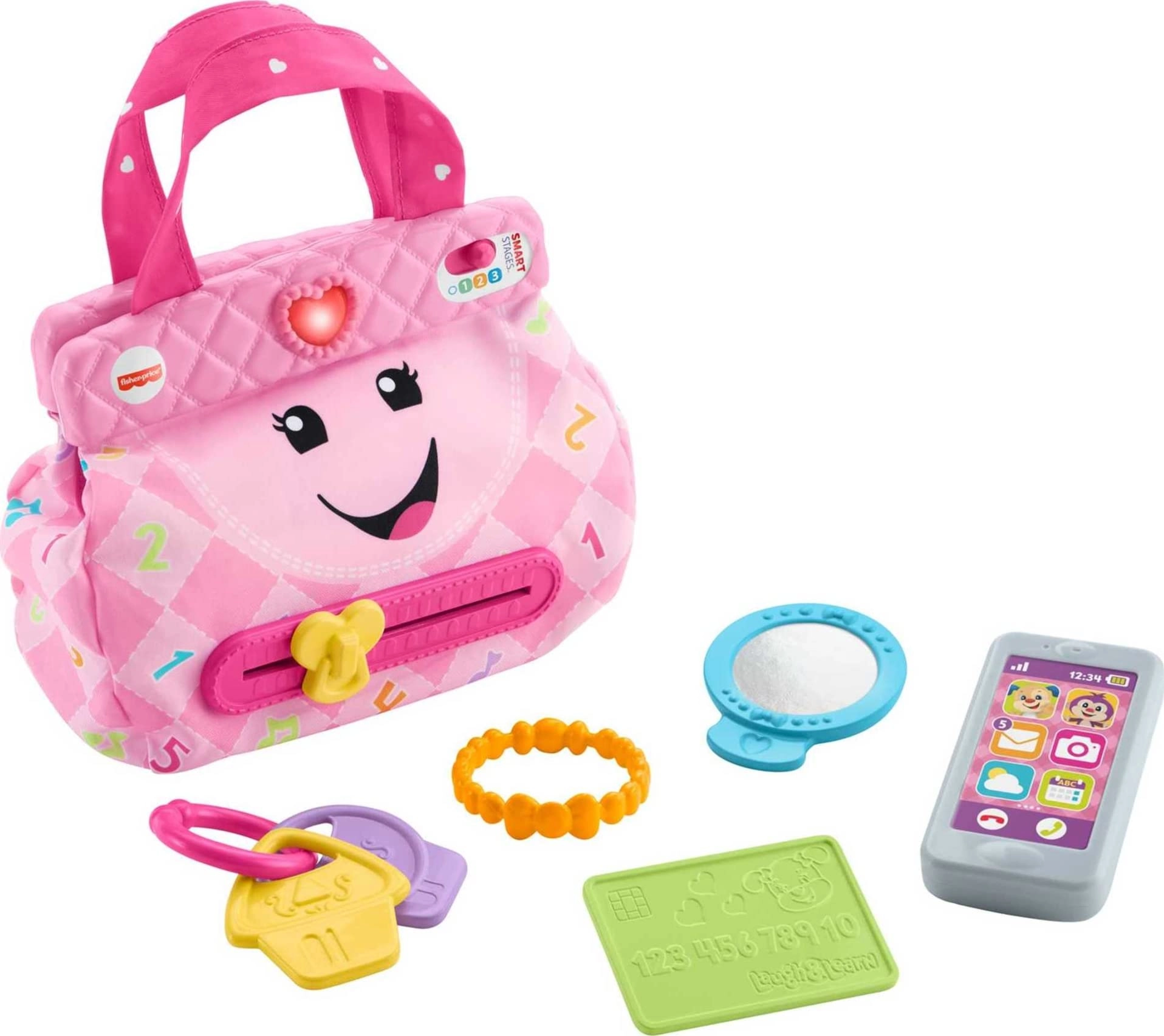 Fisher-Price My Smart Purse - 6+ Months 5 pieces