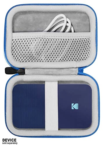 Printer case - for Kodak Smile, Kodak PRINTOMATIC, KODAK Mini Shot Instant Print Digital Camera, Instant Digital Printer also universal for Canon Ivy or HP Sprocket