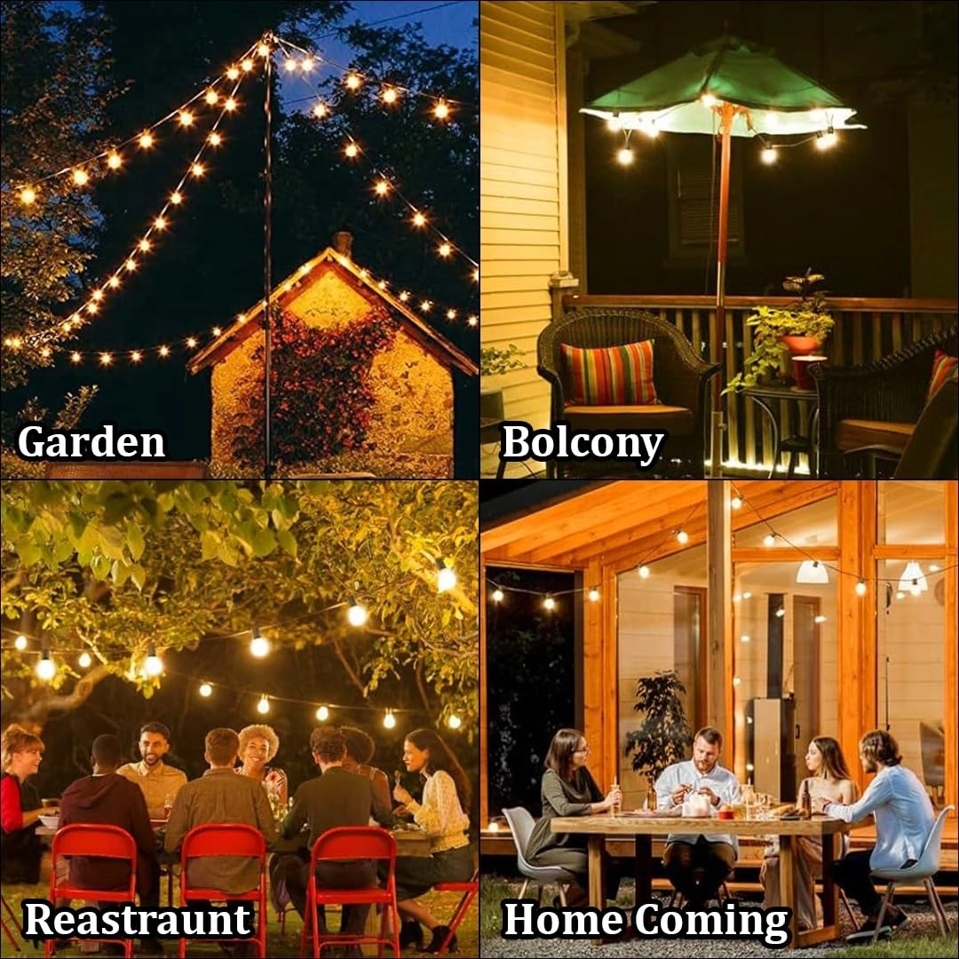 Outdoor String Lights - 10 Meter 20 LED