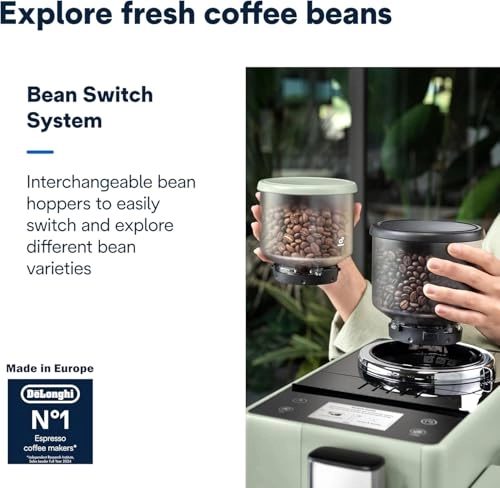 EXAM441.55.GR - LatteCrema Hot Automatic Milk Frother Grinder