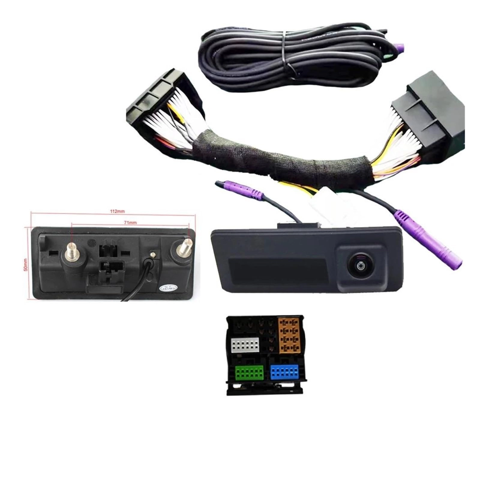 baming MQB-Cam C - Rear View Dynamic Trajectory