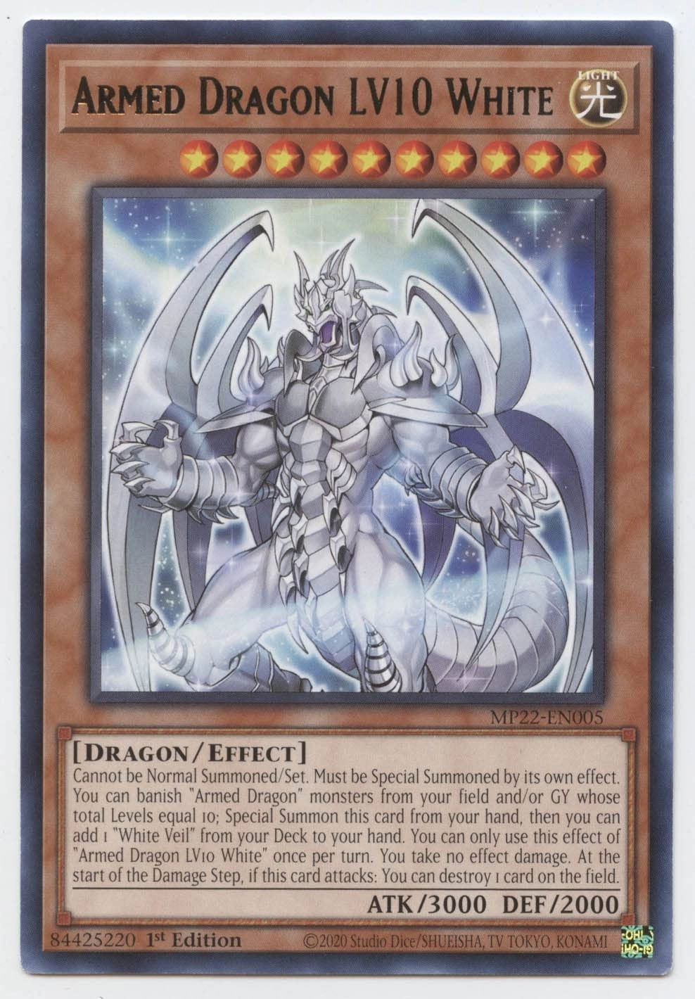 Yu-Gi-Oh! Armed Dragon LV10 MP22-EN005