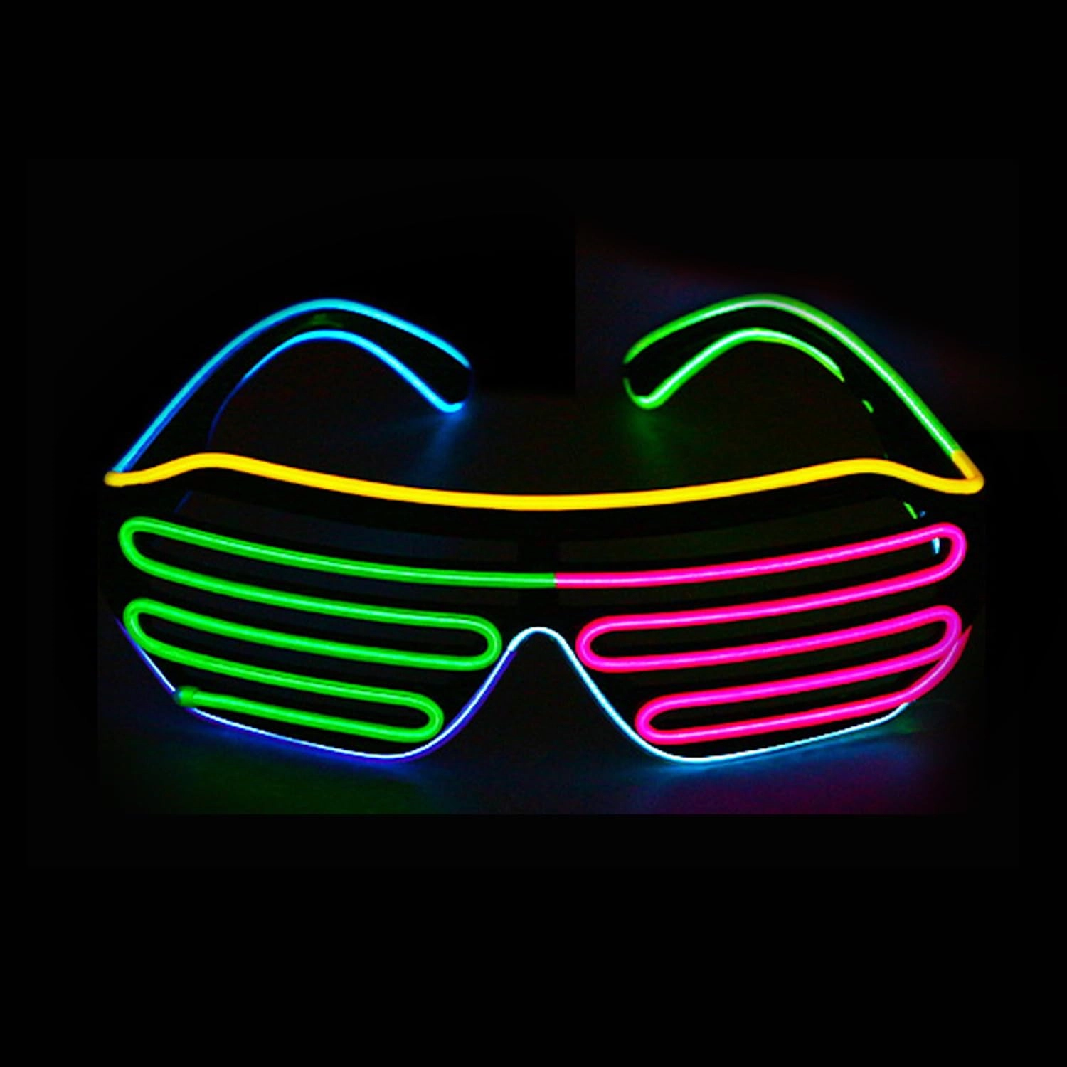Gcidto EL Glow Glasses - 1 piece + battery controller