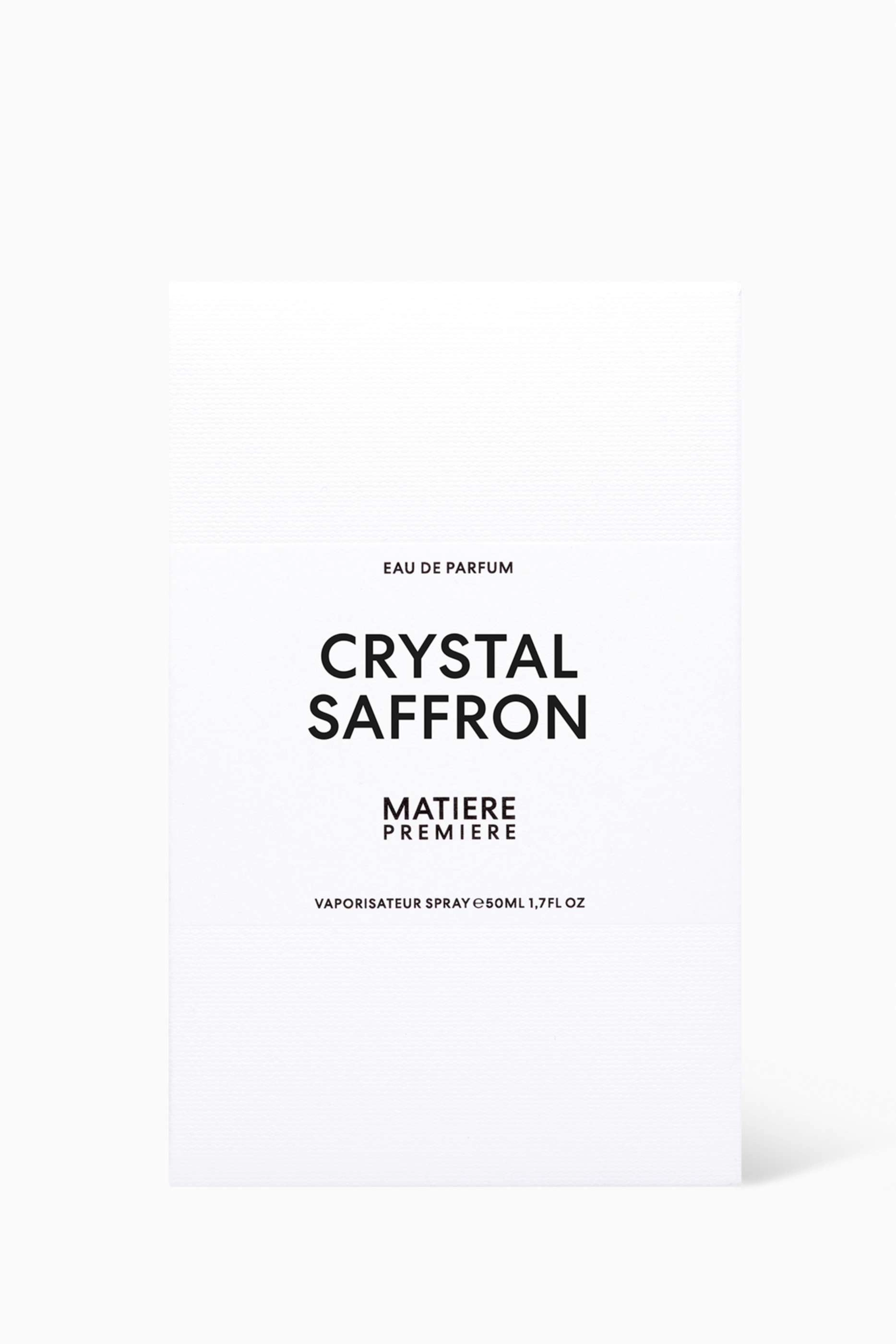Crystal Saffron Eau de Parfum 50ml