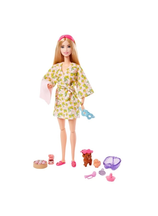 Doll with Puppy - Self-Care Spa Day 11 joints Ages 36+