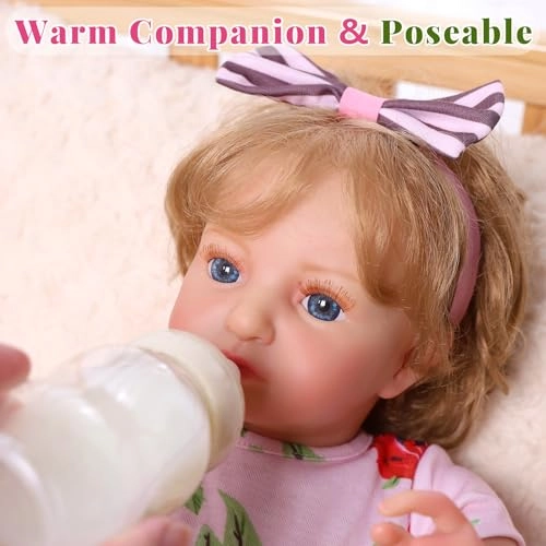 Reborn Doll - Vinyl Cloth Body Ages 3+