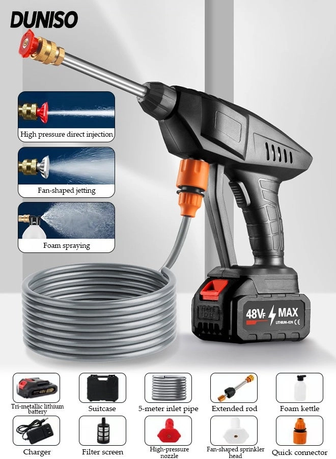 JC03493CY - High Pressure Washer Handheld Cordless