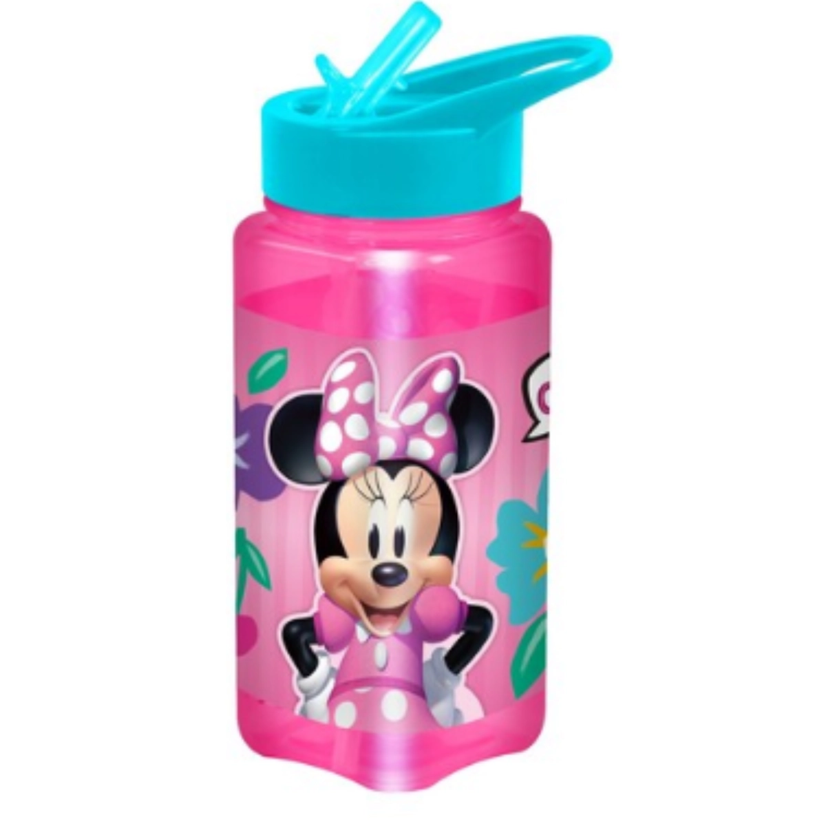 Minnie Mouse Square Water Bottle - 500 ml
