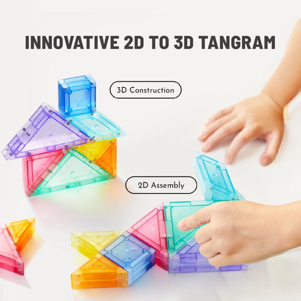 Magnetic Tangram - 3+