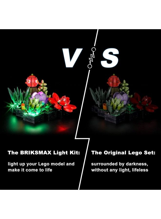 Led Lighting Kit For Lego 10309 Succulents - Compatible With Lego Creator Expert Building Blocks