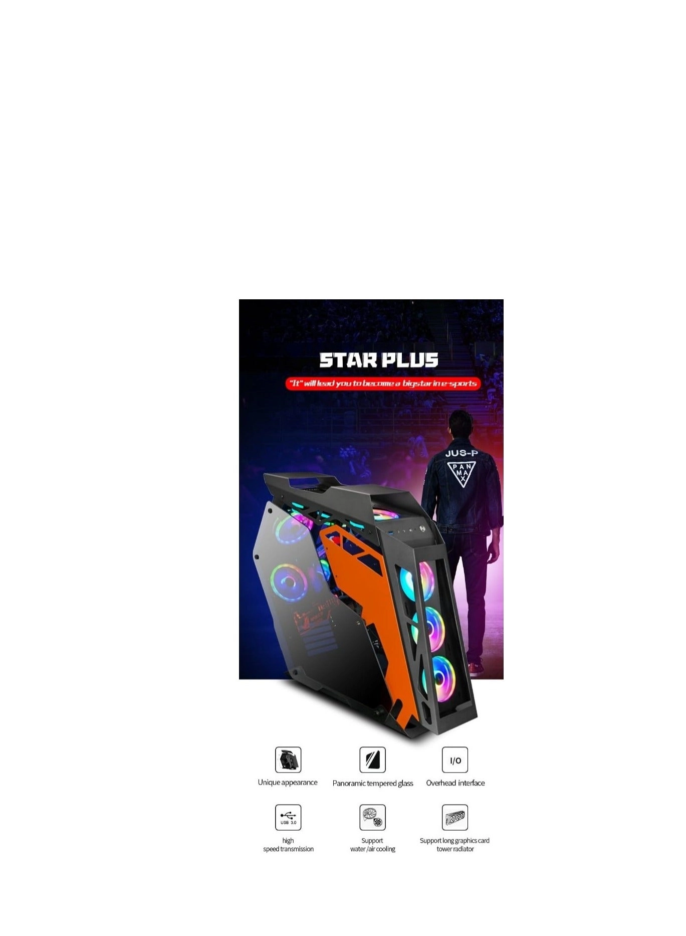 Star Plus Special Edition - 8 Fans ARGB 120 millimeters