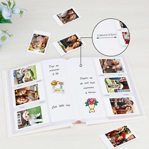 2.4 x 3.6" 180 Photos PU Photo Album