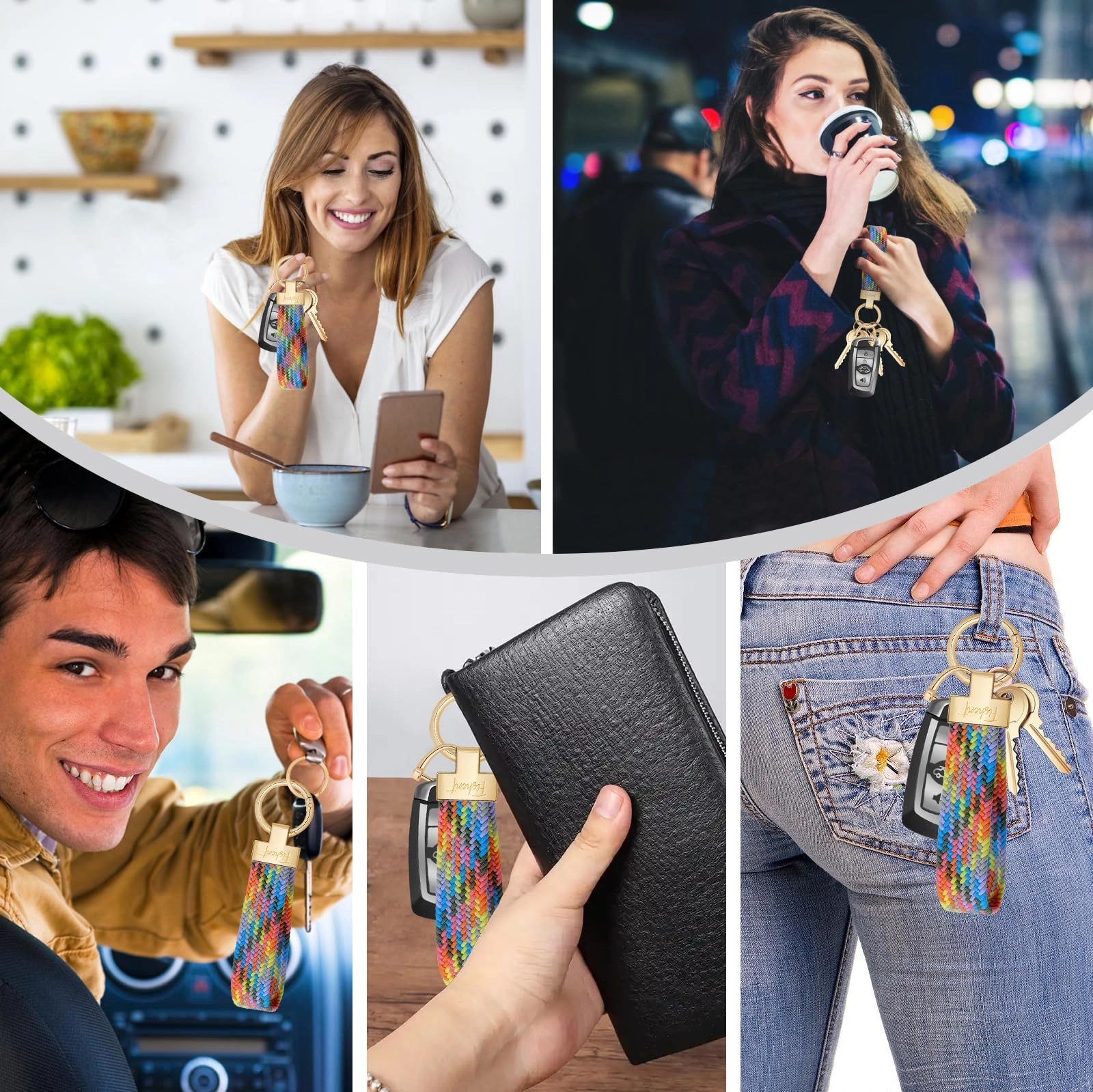 Stretchy Car Keychain - Fun