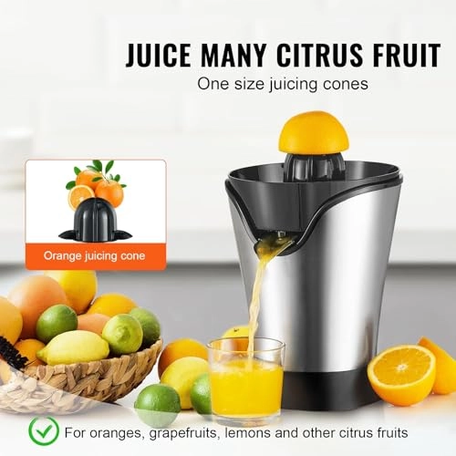 Electric Citrus Juicer - 100W 500ml